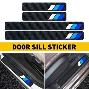 4 PCS Door Sill Guard Decoration‎ Stickers Universal